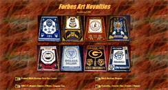 Desktop Screenshot of forbesartnovelties.com